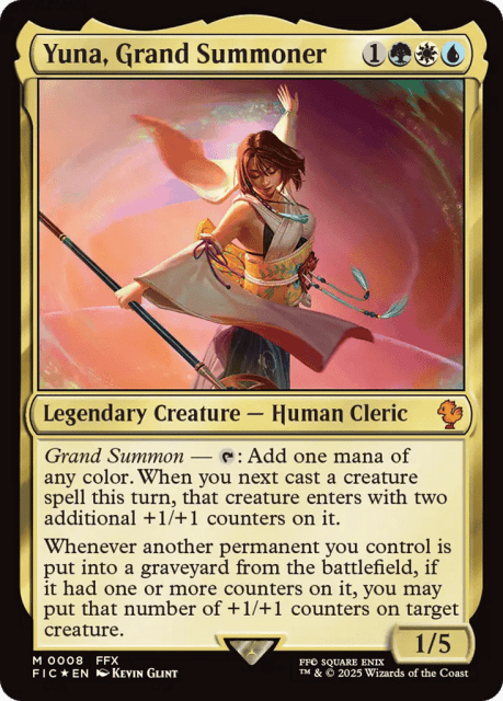 Yuna, Grand Summoner (8) — Final Fantasy Commander