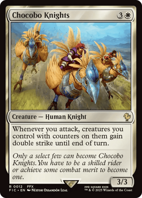 Chocobo Knights (12) — Final Fantasy Commander