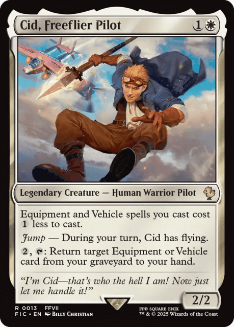 Cid, Freeflier Pilot (13) — Final Fantasy Commander