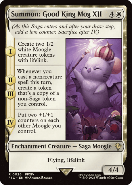 Summon: Good King Mog XII (26) — Final Fantasy Commander
