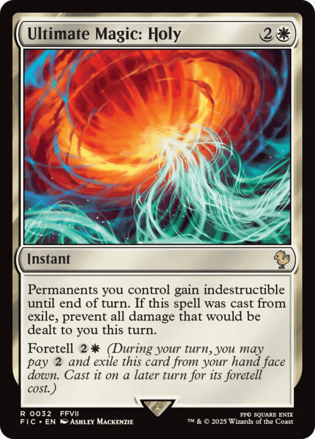 Ultimate Magic: Holy (32) — Final Fantasy Commander