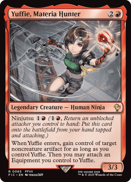 Yuffie, Materia Hunter (65) — Final Fantasy Commander