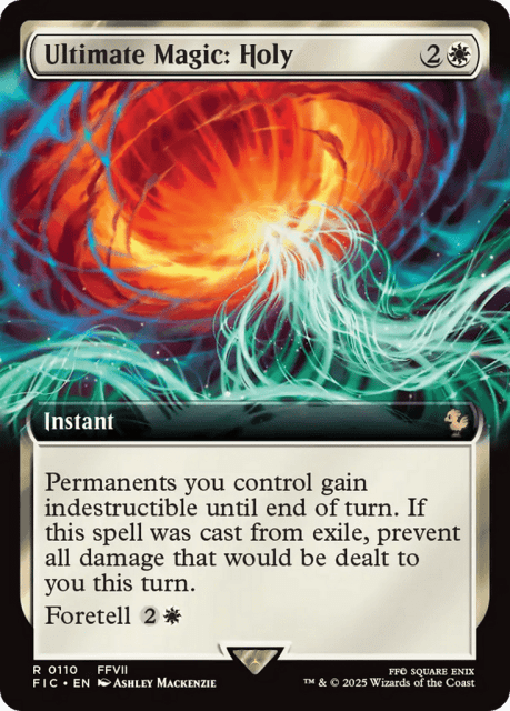 Ultimate Magic: Holy (110) — Final Fantasy Commander