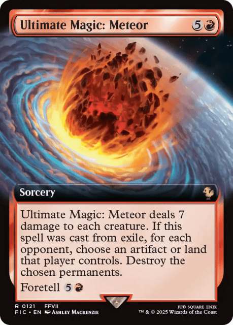 Ultimate Magic: Meteor (121) — Final Fantasy Commander