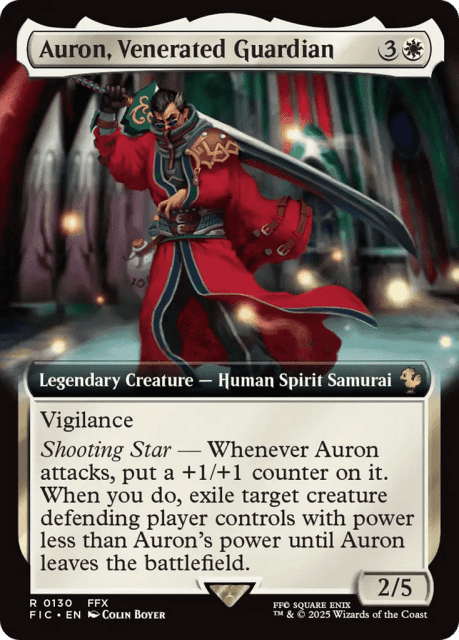 Auron, Venerated Guardian (130) — Final Fantasy Commander