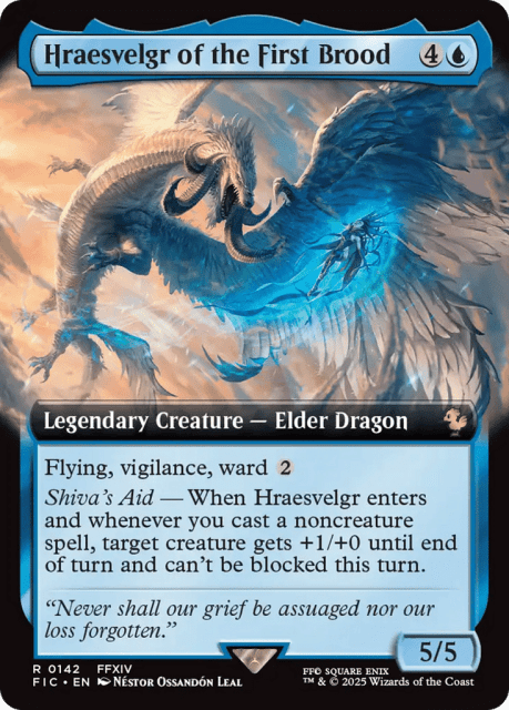 Hraesvelgr of the First Brood (142) — Final Fantasy Commander