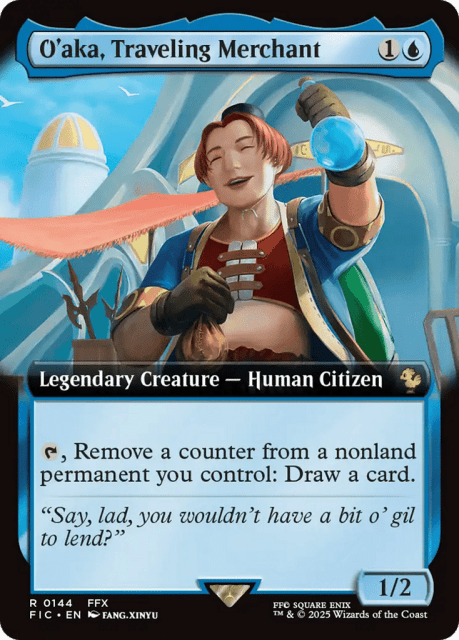 O'aka, Traveling Merchant (144) — Final Fantasy Commander