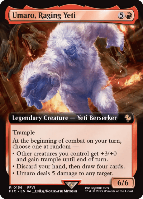 Umaro, Raging Yeti (156) — Final Fantasy Commander