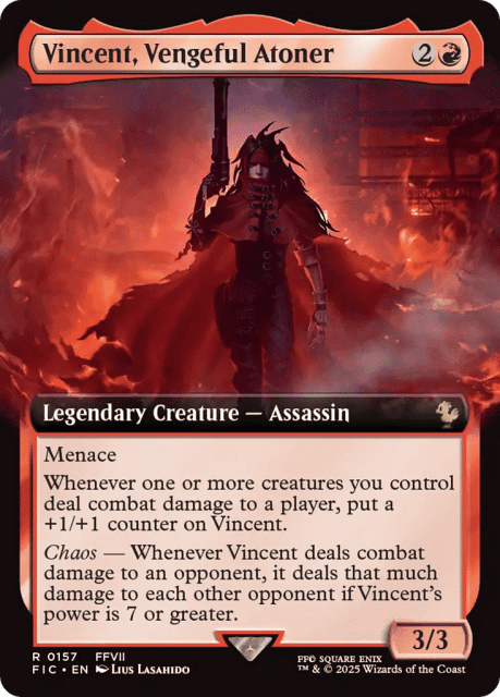 Vincent, Vengeful Atoner (157) — Final Fantasy Commander