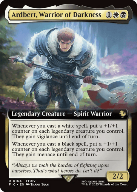 Ardbert, Warrior of Darkness (164) — Final Fantasy Commander
