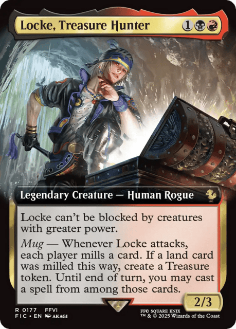 Locke, Treasure Hunter (177) — Final Fantasy Commander