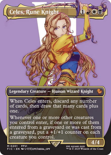 Celes, Rune Knight (201) — Final Fantasy Commander