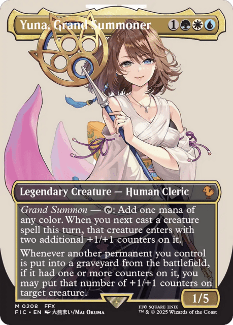 Yuna, Grand Summoner (208) — Final Fantasy Commander