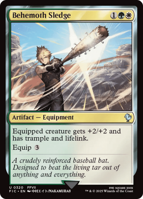 Behemoth Sledge (320) — Final Fantasy Commander