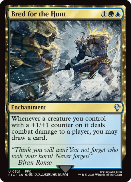 Bred for the Hunt (321) — Final Fantasy Commander