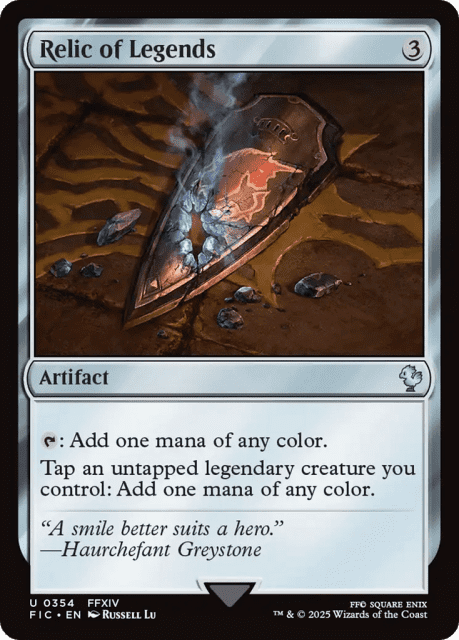 Relic of Legends (354) — Final Fantasy Commander