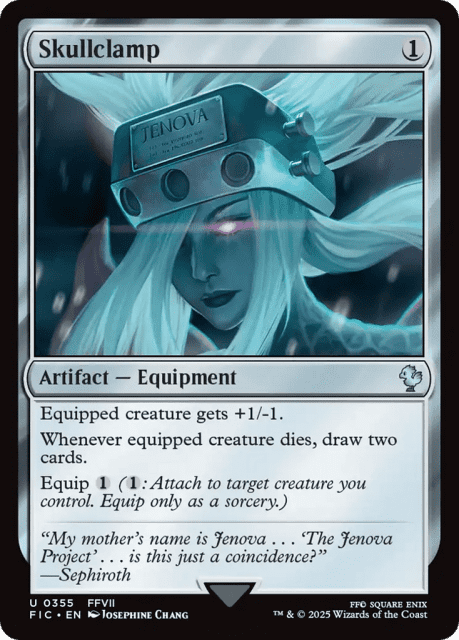 Skullclamp (355) — Final Fantasy Commander