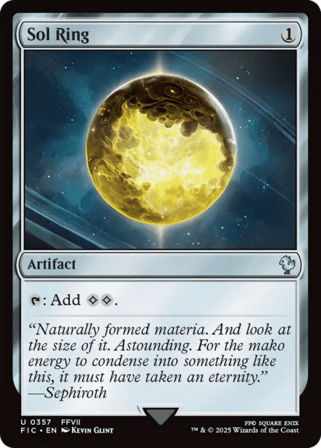 Sol Ring (357) — Final Fantasy Commander