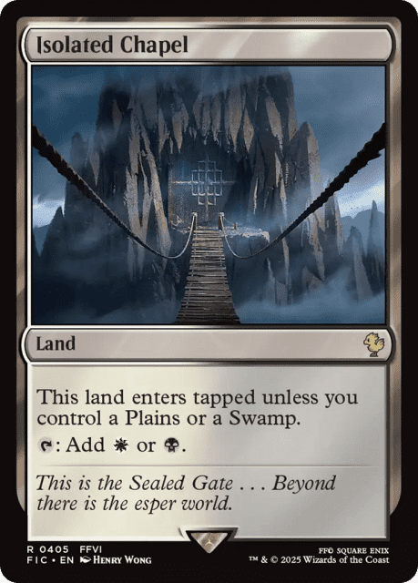 Isolated Chapel (405) — Final Fantasy Commander