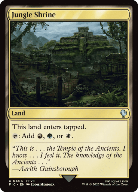 Jungle Shrine (406) — Final Fantasy Commander