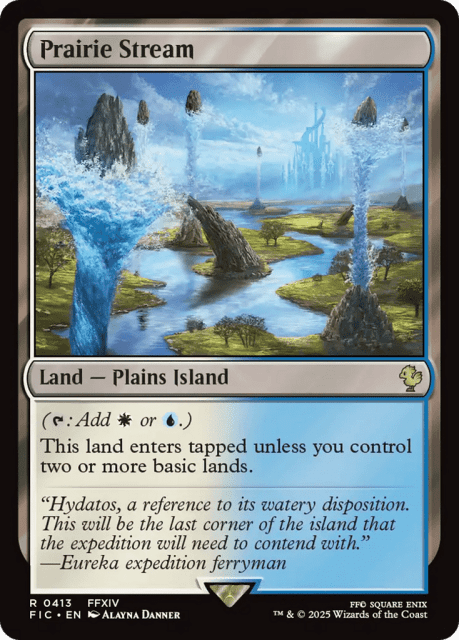 Prairie Stream (413) — Final Fantasy Commander