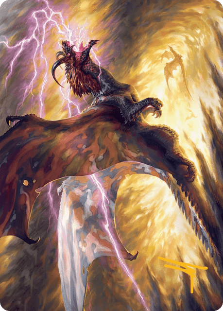 Stormscale Scion (17) — Tarkir: Dragonstom Art Series