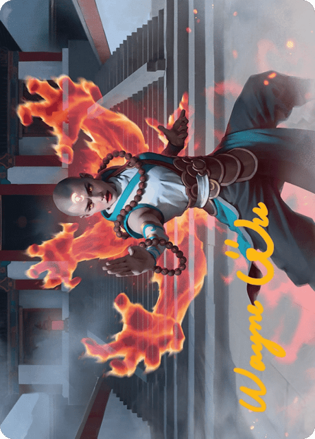 Flamehold Grappler (24) — Tarkir: Dragonstom Art Series