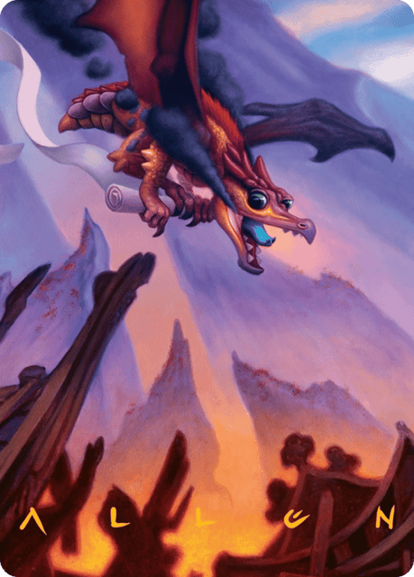 Scavenger Regent (45) — Tarkir: Dragonstom Art Series
