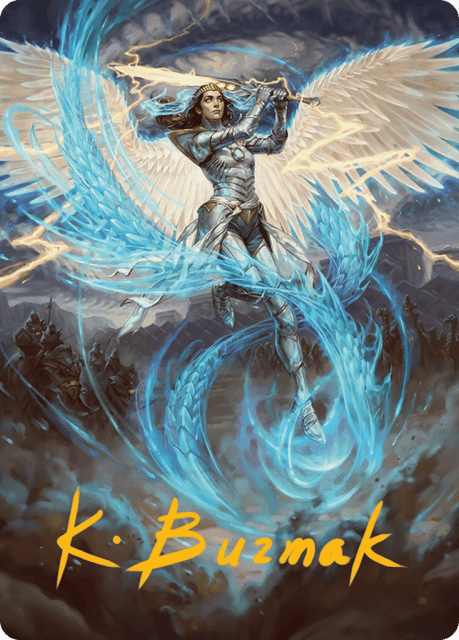 Elspeth, Storm Slayer (49) — Tarkir: Dragonstom Art Series
