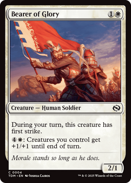 Bearer of Glory (4) — Tarkir: Dragonstorm