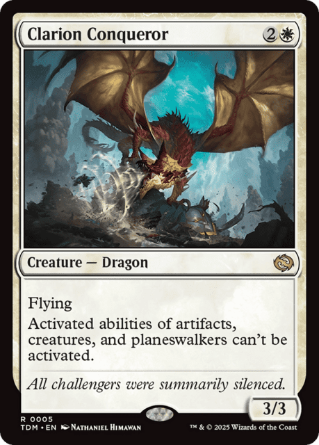 Clarion Conqueror (5) — Tarkir: Dragonstorm