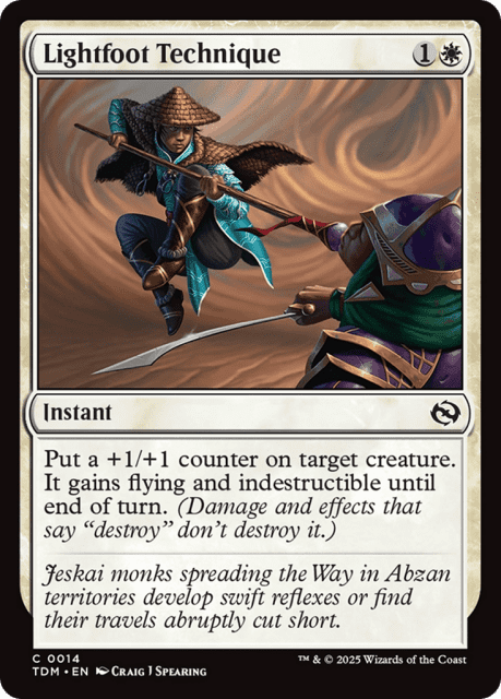 Lightfoot Technique (14) — Tarkir: Dragonstorm