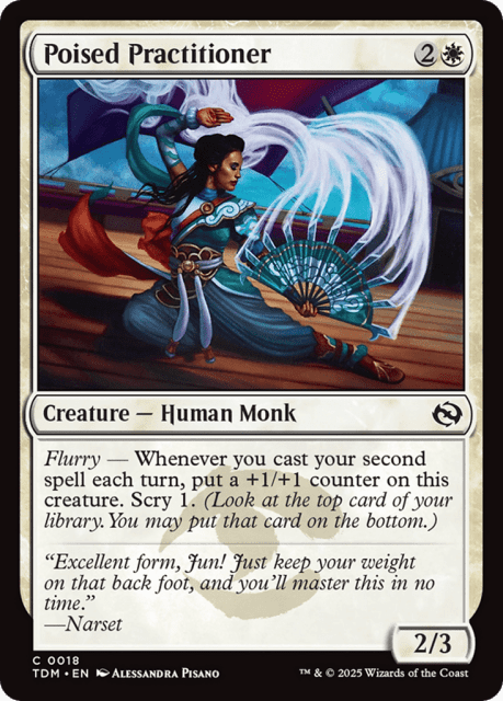 Poised Practitioner (18) — Tarkir: Dragonstorm