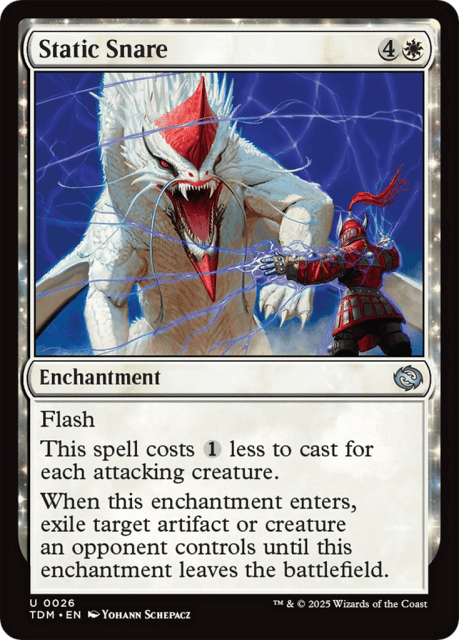 Static Snare (26) — Tarkir: Dragonstorm