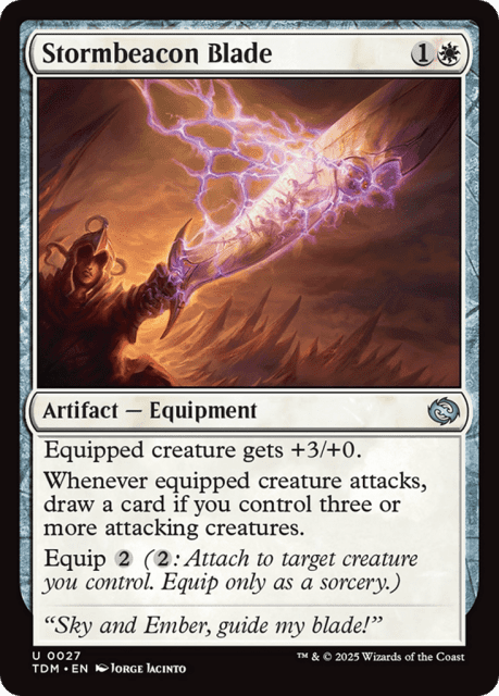 Stormbeacon Blade (27) — Tarkir: Dragonstorm