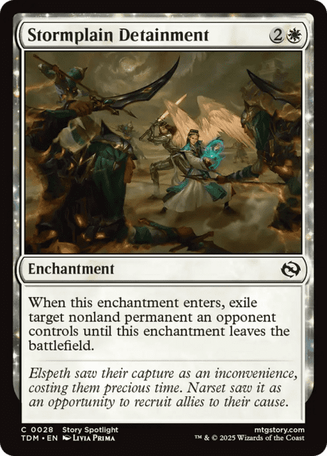 Stormplain Detainment (28) — Tarkir: Dragonstorm