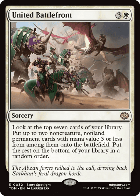 United Battlefront (32) — Tarkir: Dragonstorm