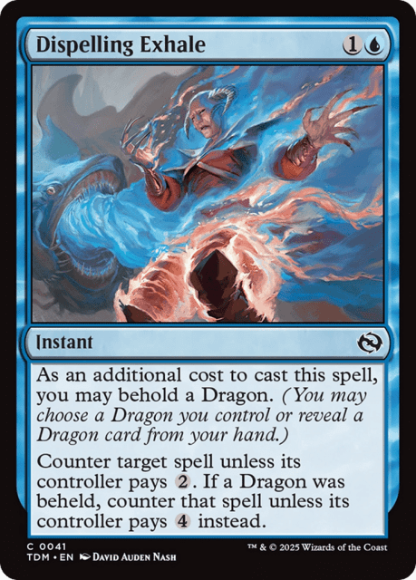 Dispelling Exhale (41) — Tarkir: Dragonstorm