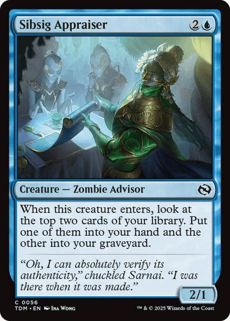 Sibsig Appraiser (56) — Tarkir: Dragonstorm