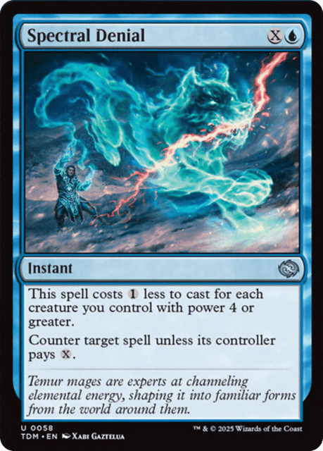 Spectral Denial (58) — Tarkir: Dragonstorm