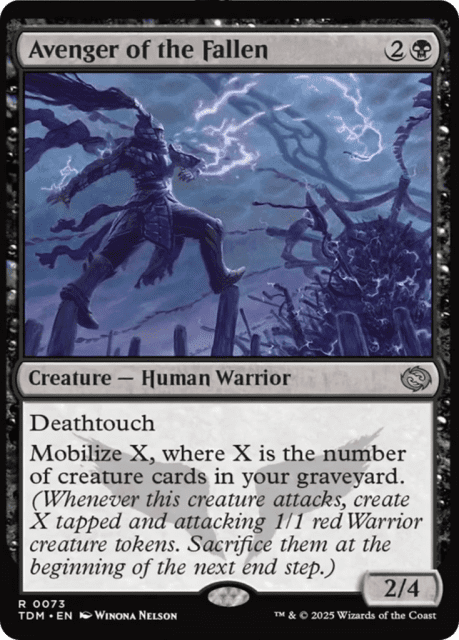 Avenger of the Fallen (73) — Tarkir: Dragonstorm