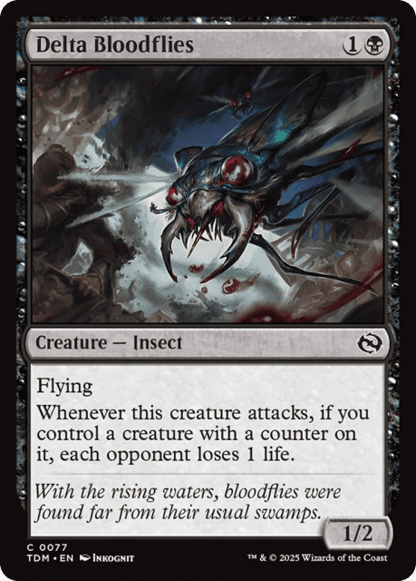 Delta Bloodflies (77) — Tarkir: Dragonstorm