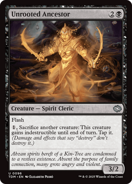 Unrooted Ancestor (96) — Tarkir: Dragonstorm