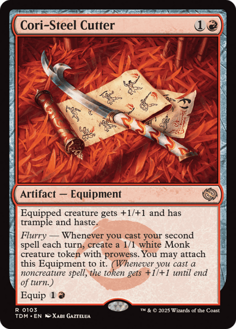 Cori-Steel Cutter (103) — Tarkir: Dragonstorm