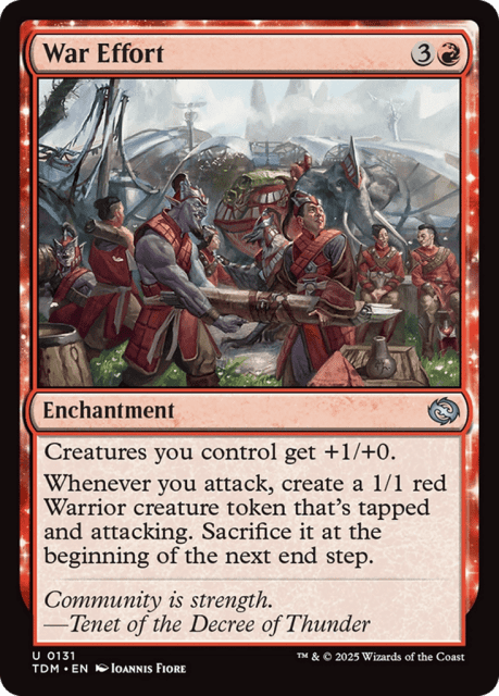War Effort (131) — Tarkir: Dragonstorm