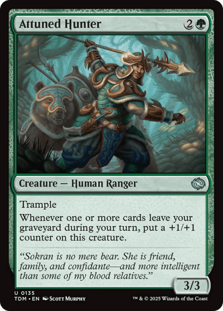 Attuned Hunter (135) — Tarkir: Dragonstorm
