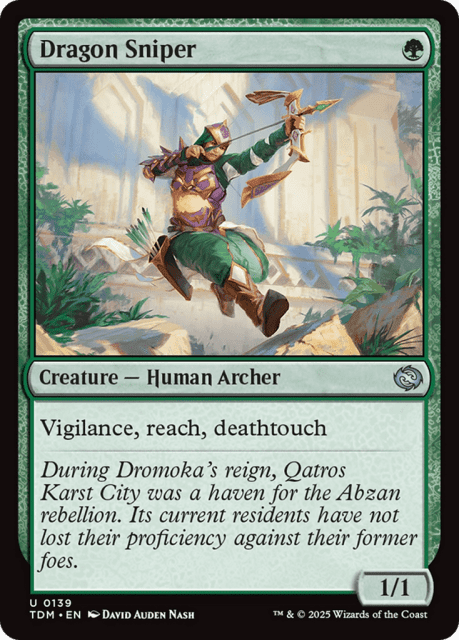 Dragon Sniper (139) — Tarkir: Dragonstorm