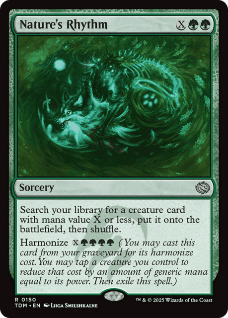 Nature's Rhythm (150) — Tarkir: Dragonstorm