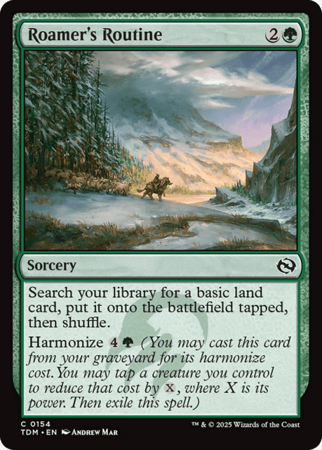 Roamer's Routine (154) — Tarkir: Dragonstorm