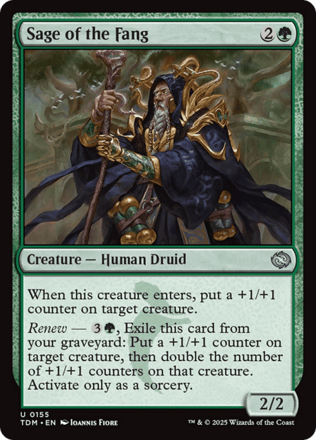Sage of the Fang (155) — Tarkir: Dragonstorm